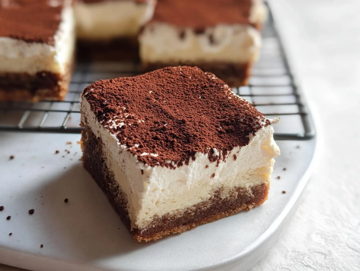 Tiramisu Blondies