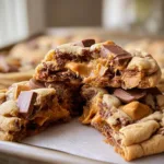 Triple Reese’s Peanut Butter Cookies