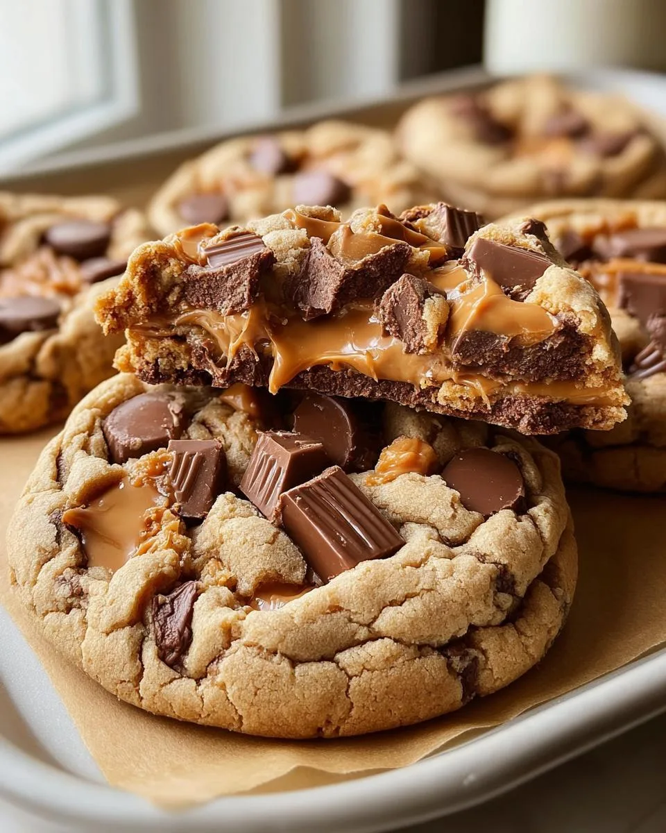 Triple Reese’s Peanut Butter Cookies - detail 2