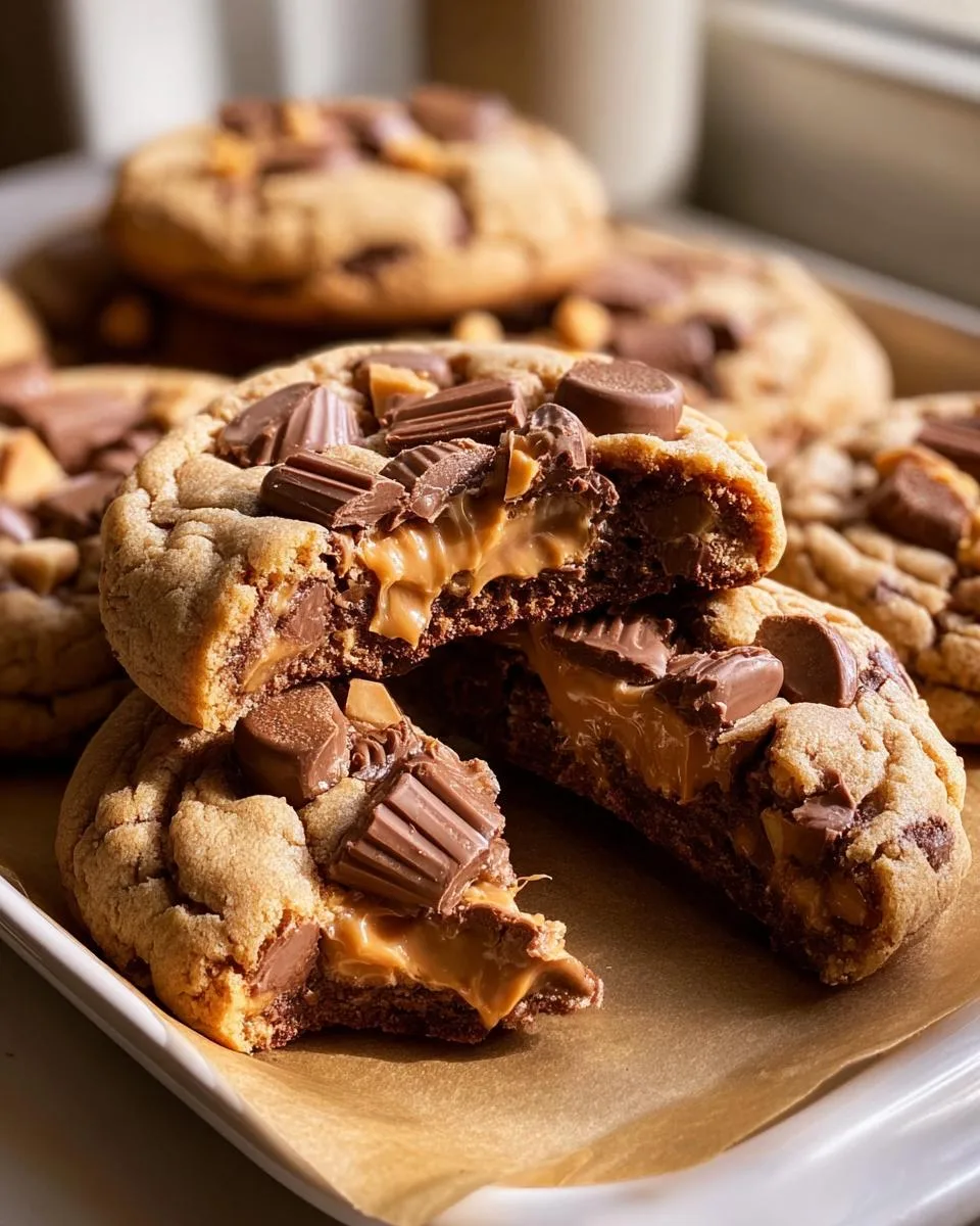 Triple Reese’s Peanut Butter Cookies - detail 4