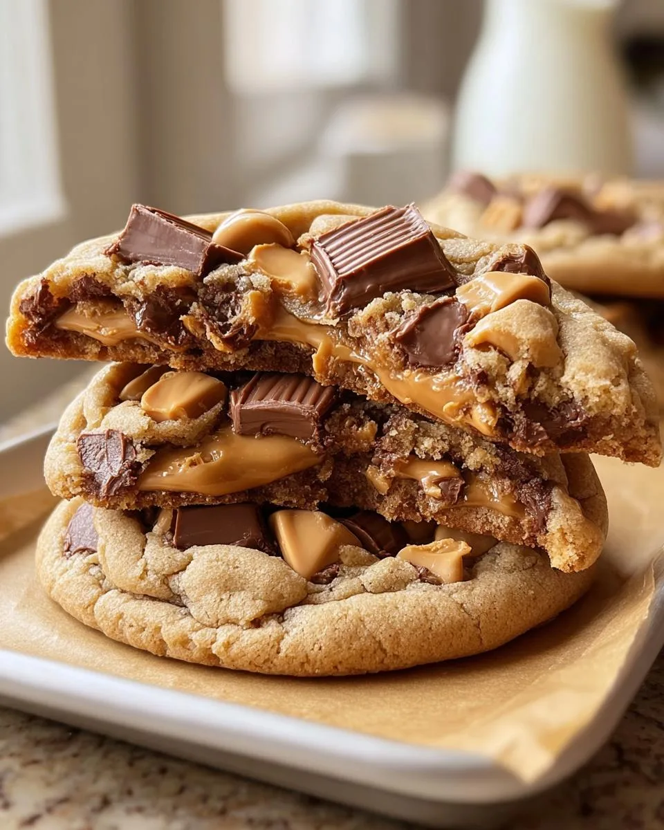 Triple Reese’s Peanut Butter Cookies - detail 5