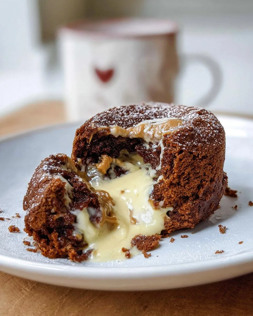 White Chocolate Lava Mug Cake - detail 2
