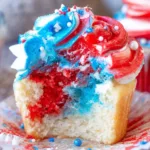 Red White and Blue Cupcakes Recipe