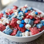 red white and blue muddy buddies