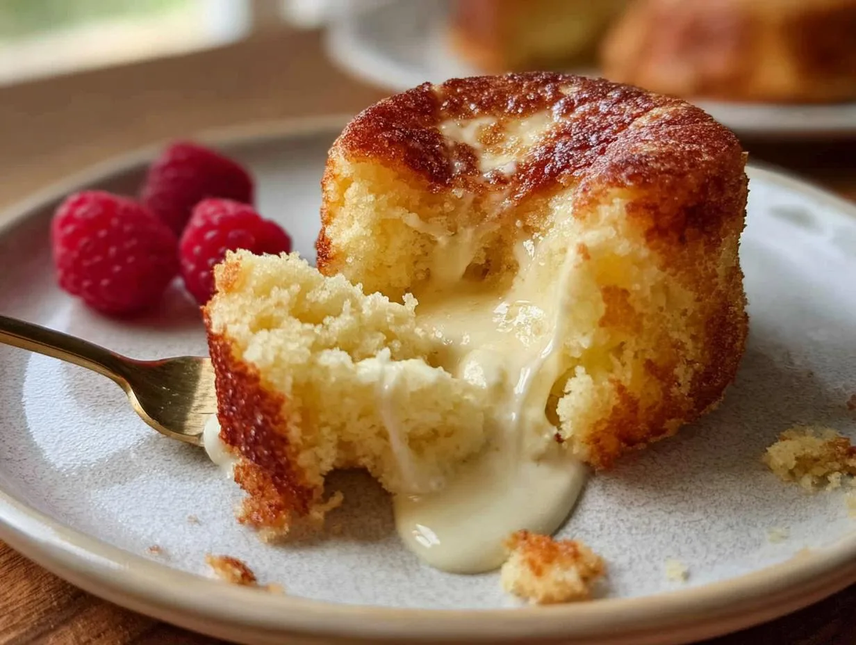 White Chocolate Lava Cake